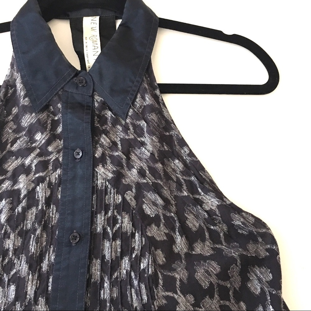 Free People New Romantics Tuxedo Halter Dress - Picture 7 of 11